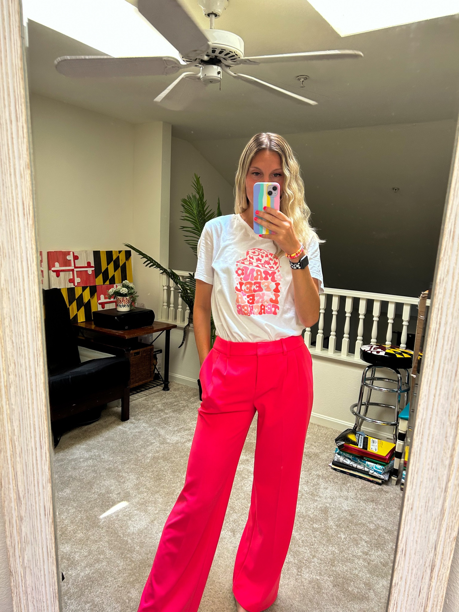 back to school / teacher outfit / teacher tee / barbie teacher / work pants

These pants….I’m obsessed!! They are slightly big and I’m wearing my normal size (4). I got them from Nordstrom rack but can’t find the link😩 I linked similar ones!

Teacher shirt is slightly big and I’m wearing a medium!

#LTKFind #LTKBacktoSchool #LTKxNSale