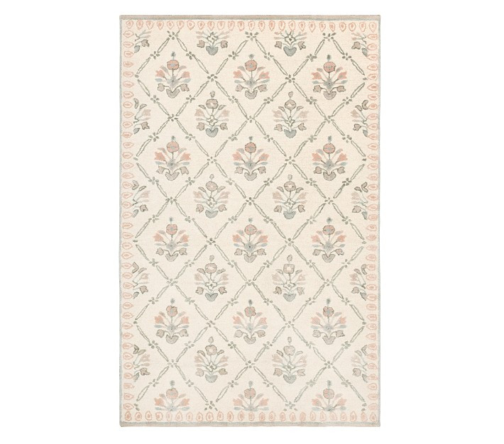Floral Bouquet Rug | Pottery Barn Kids