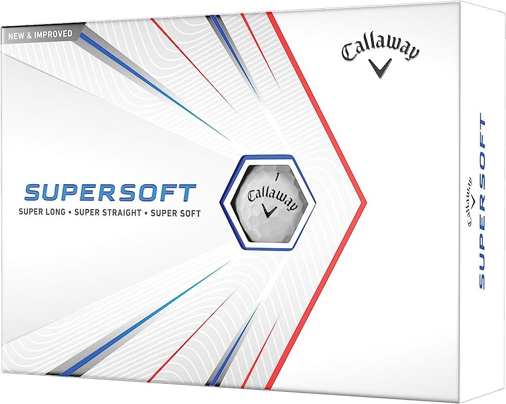 Callaway Golf 2021 Supersoft Golf Balls (One Dozen) | Amazon (US)