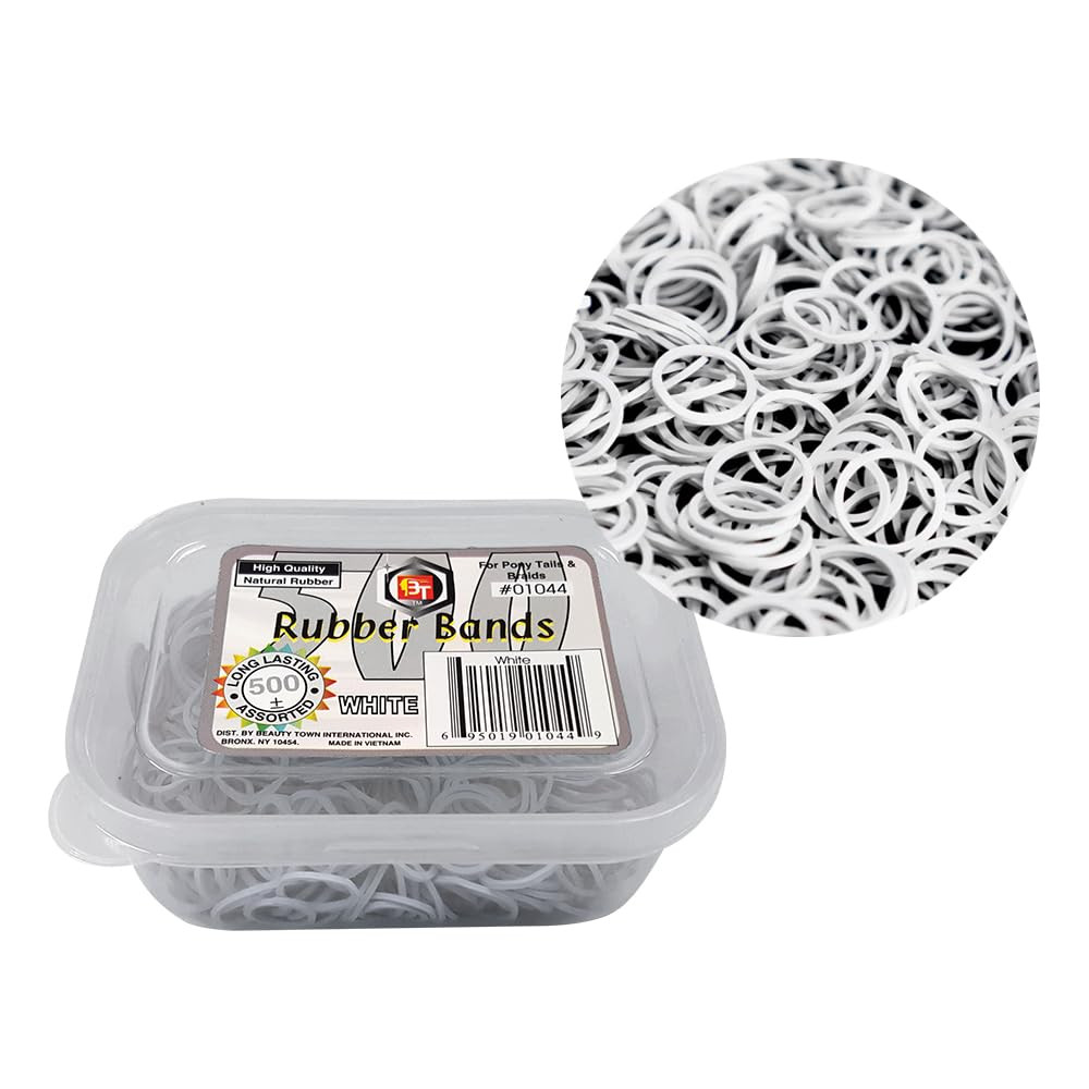 500 Pcs Rubber Bands Hair Band Soft Elastic Hair Accessories Braids Mini Hair Ties Stretchy Hair ... | Amazon (US)