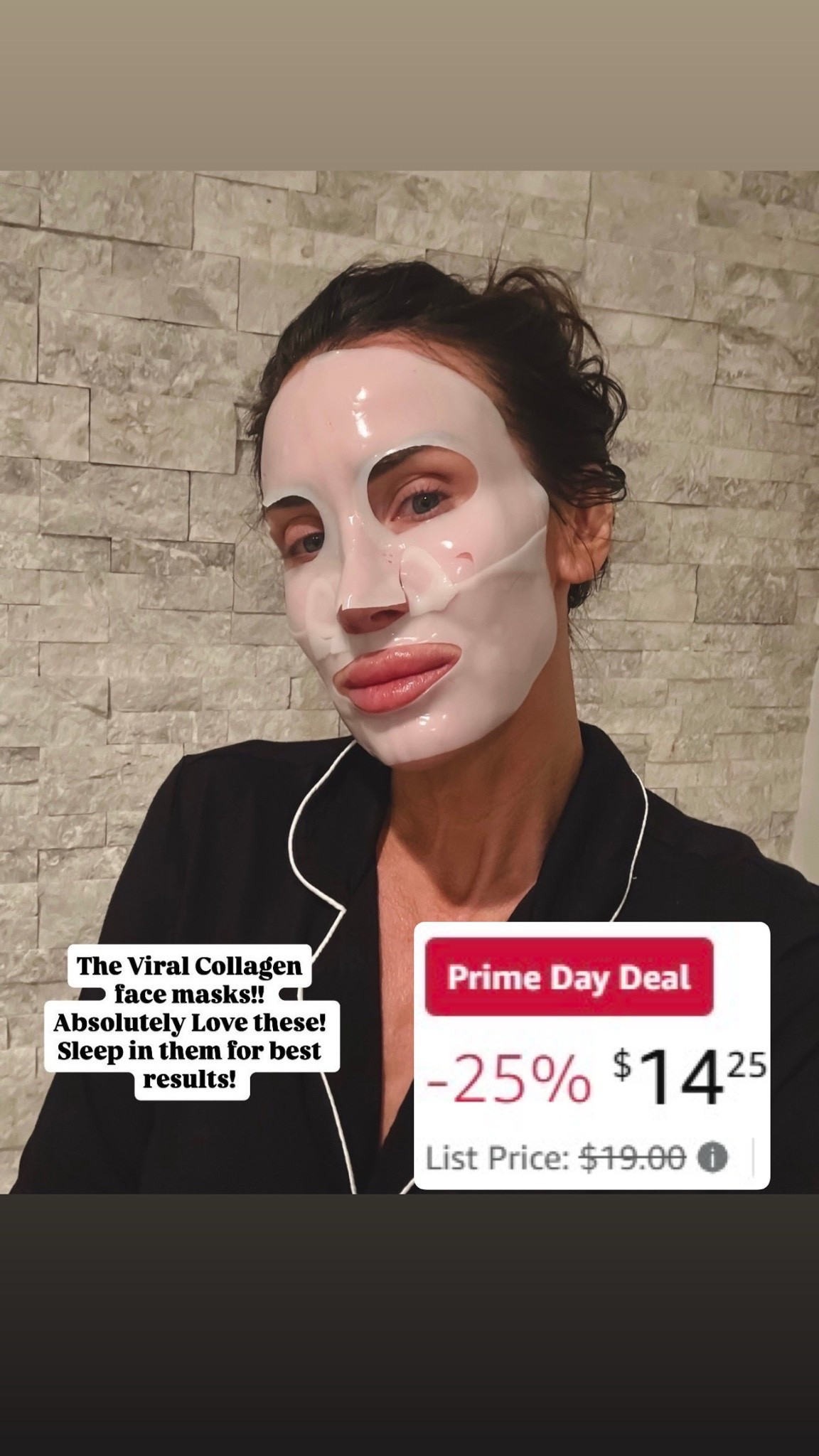 Leave this collagen mask on overnight for best results! It’s awesome and one of my favorite gifts to give! The collagen is my fav but the other ones are lovely too!

Favorite things I love 
Amazon best of fashion and home#LTKStyleTip

#LTKSaleAlert #LTKBeauty #LTKOver40
