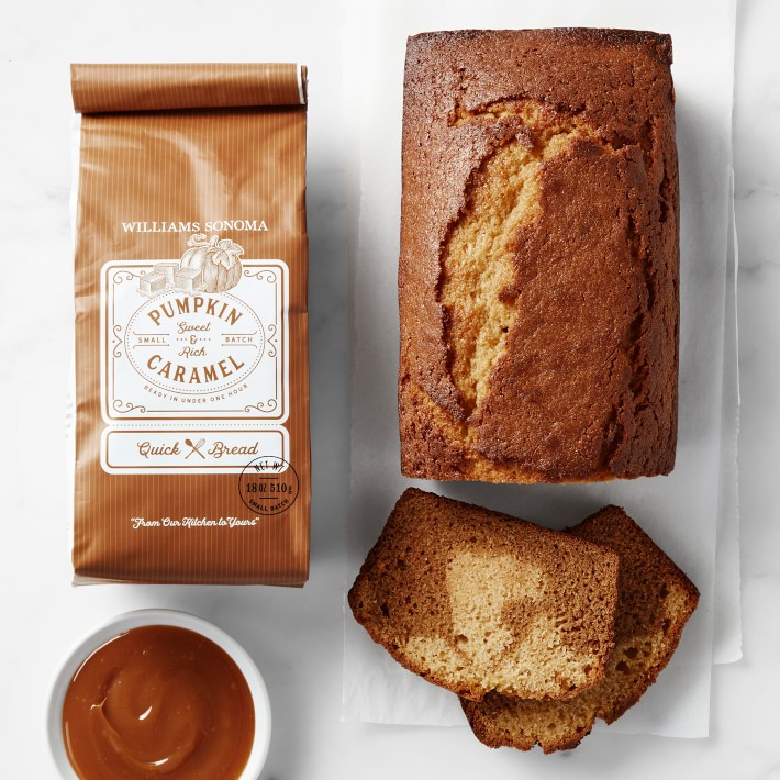 Williams Sonoma Pumpkin Caramel Quick Bread Mix | Williams-Sonoma