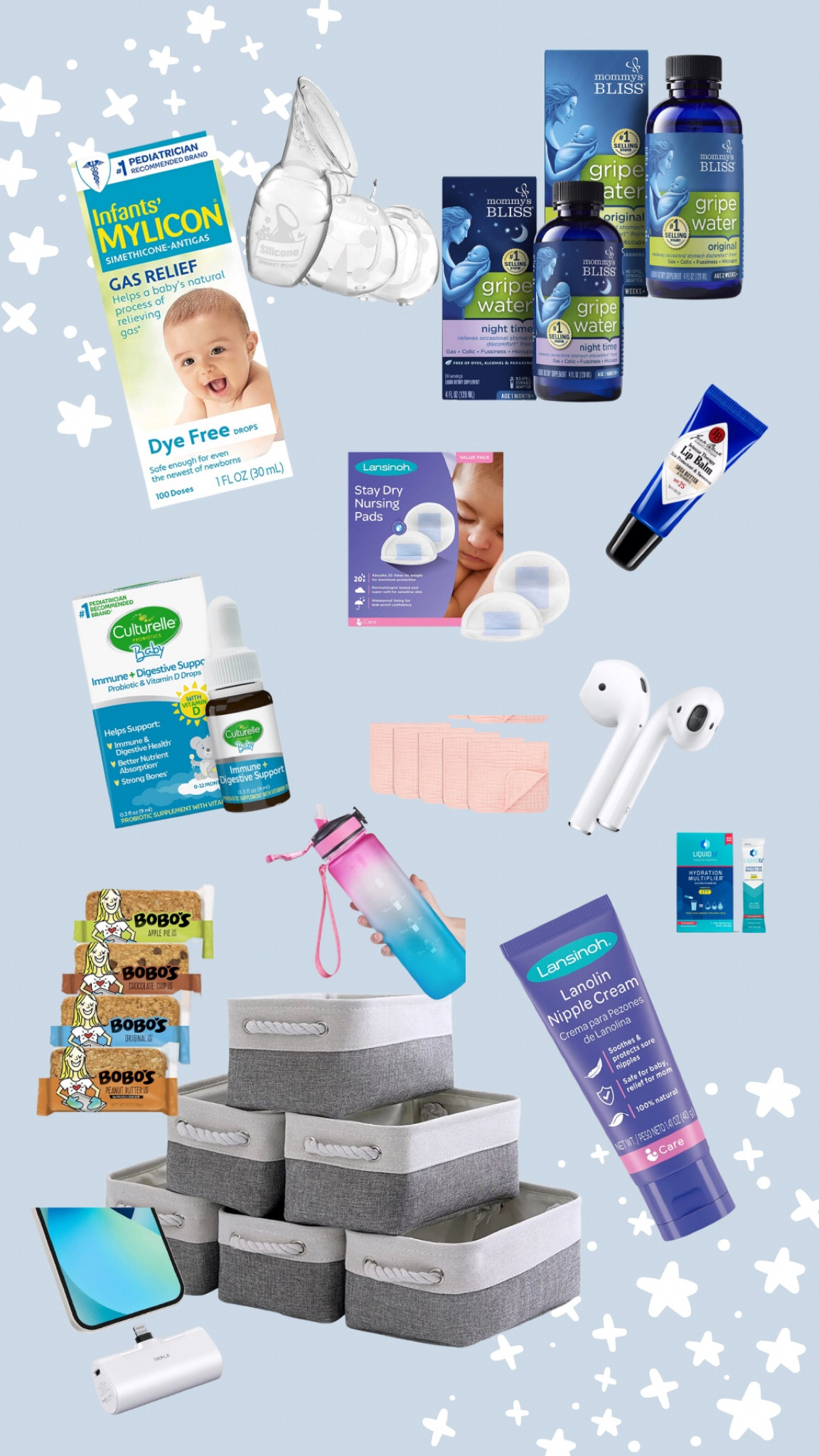 Breastfeeding Basket. I’m setting up all of my postpartum baskets around the house. Here are the things that are nice to have on hand in a breastfeeding station. 

#LTKbump #LTKbaby #LTKhome