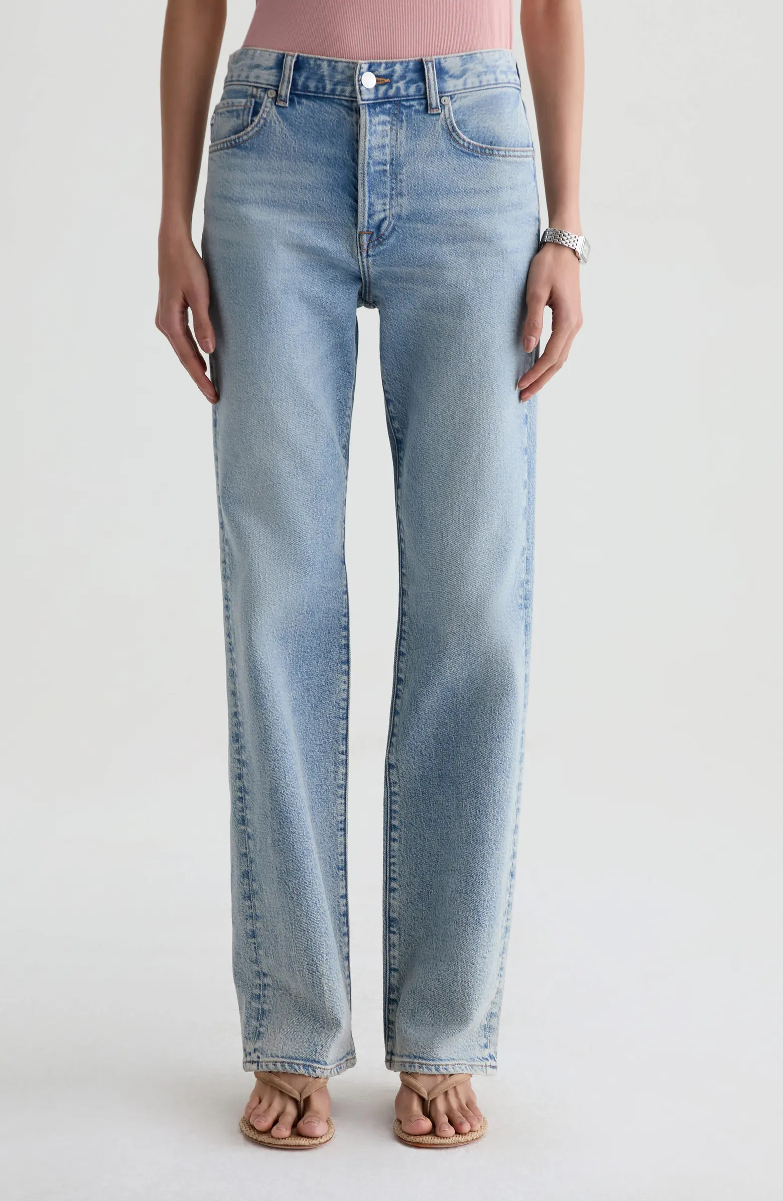 AG Sydney High Waist Relaxed Straight Leg Jeans | Nordstrom | Nordstrom