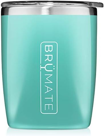 BrüMate Rocks 12oz Insulated Low Ball Cocktail Tumbler With Splash-proof Lid - Made With Triple ... | Amazon (US)