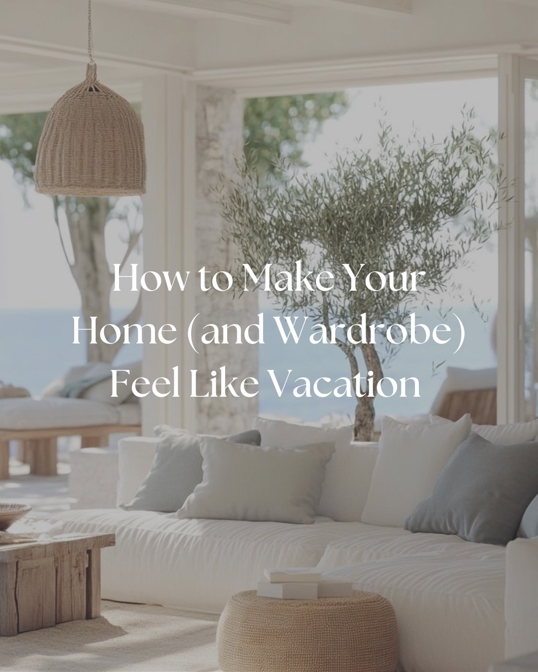 There is something about adding a little coastal energy this time of year that instantly makes everything feel lighter. A crisp white shirt, a woven tote, breezy linen, soft blues, sandy neutrals, natural textures — it all has that effortless summer feeling we crave before the season even fully arrives. 

The same is true at home: a touch of rattan, a striped pillow, a pale blue accent, or a relaxed woven shade can make your space feel fresh, calm, and ready for longer days ahead. Coastal doesn’t have to mean theme-y — 
it can simply mean easy, polished, sun-washed, and a little more carefree. And honestly, who doesn’t want more of that going into summer?☀️