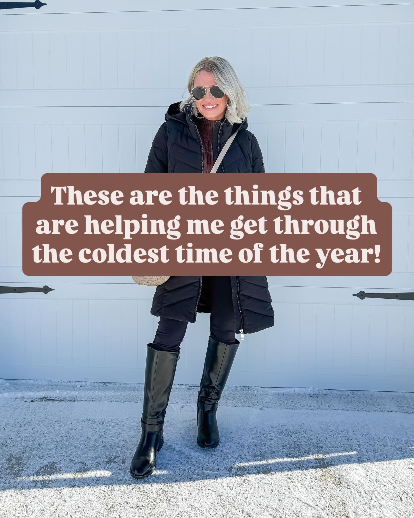 These are the little things helping me get through the coldest months of the year ❄️

Winter can feel longgg, so I’ve been focusing on simple habits that keep me feeling good, motivated, and a little more put together.

🧥 Coats I actually love wearing
🍽️ Cooking more meals at home
💊 Staying consistent with my vitamins
👖 Getting dressed — even on stay-home days
✨ Refreshing my workspace for creative energy
🏃‍♀️ Moving my body (runs, lifts, home workouts)
💄 Setting spray to save my coats from makeup
🧴 A cozy nighttime skincare routine
👚 Cleaning out my closet & selling what I don’t wear
🗓️ Trying very hard to stick to my planner

Nothing groundbreaking — just small things that make winter feel a little lighter. What’s helping you this season? 🤍