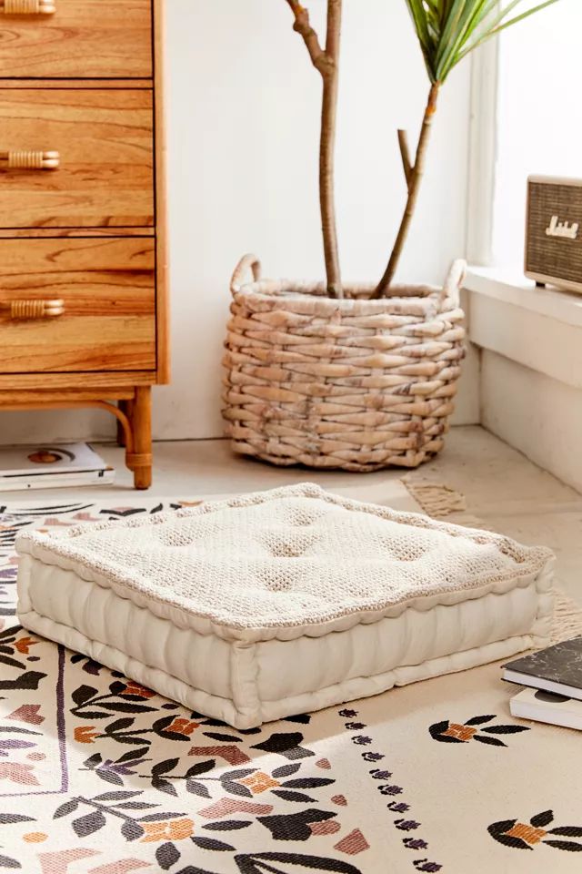 Knit Floor Pillow | Urban Outfitters (US and RoW)