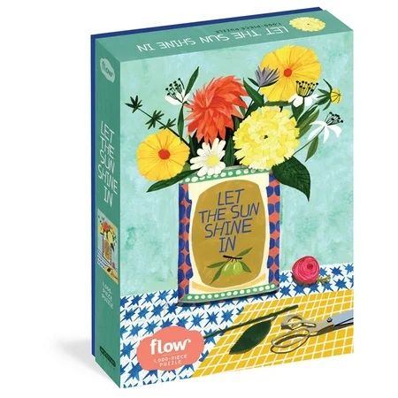 Flow: Let the Sun Shine In 1,000-Piece Puzzle : (Flow) for Adults Families Picture Quote Mindfulness | Walmart (US)