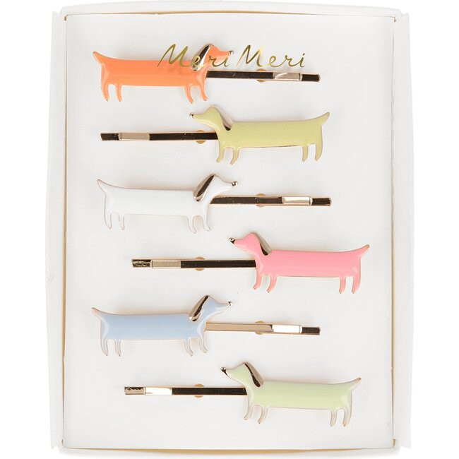 Meri Meri | Sausage Dog Hair Slides | Maisonette | Maisonette