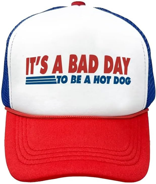 It's a Bad Day to be a Costco hot Dog Foam Trucker hat White | Amazon (US)