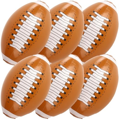 Shindel Inflatable Beach Balls, 16 Inch Large Blow Up Footballs Pool Toys for Party Supplies Decorations for Kids Birthday Summer Beach Water Games Beach Ball Party Favors | Amazon (US)