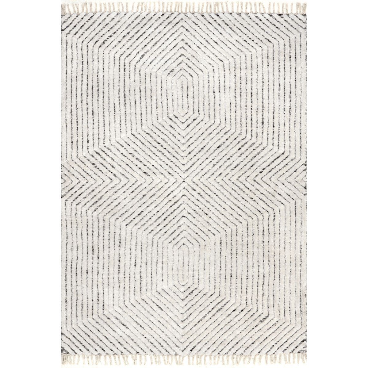 nuLOOM Sherrell Modern High/Low Tassel Area Rug | Target