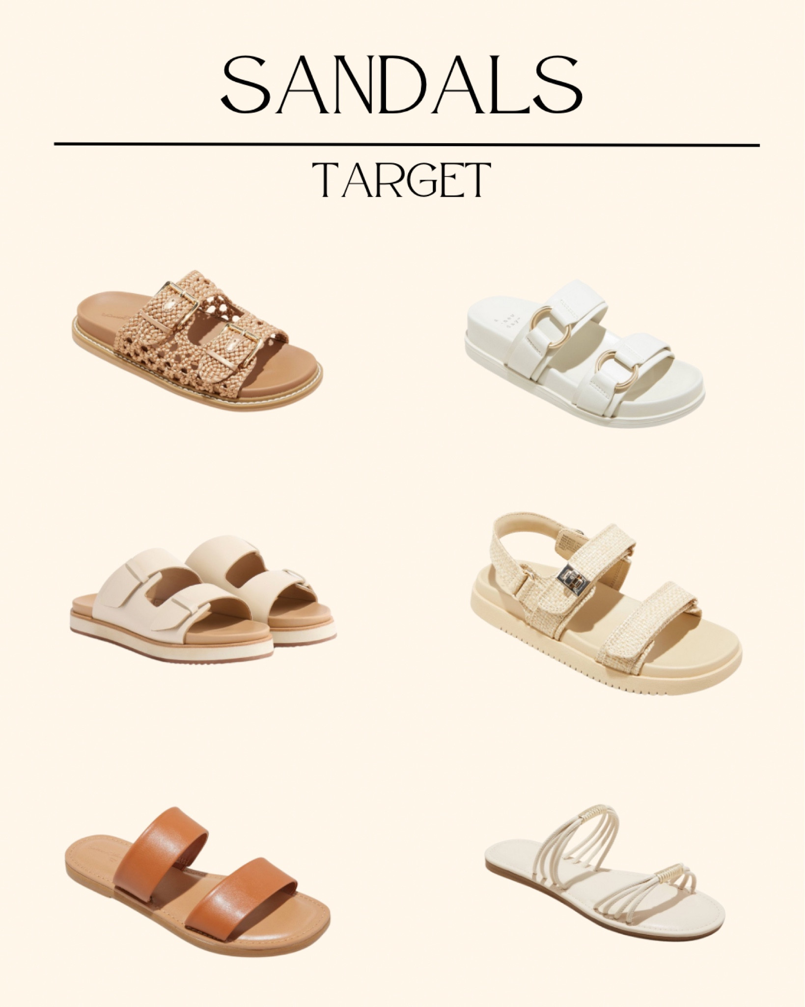 Sandals

#LTKShoeCrush #LTKSeasonal #LTKStyleTip