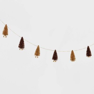 6' Bottle Brush Tree Garland - Wondershop™ | Target