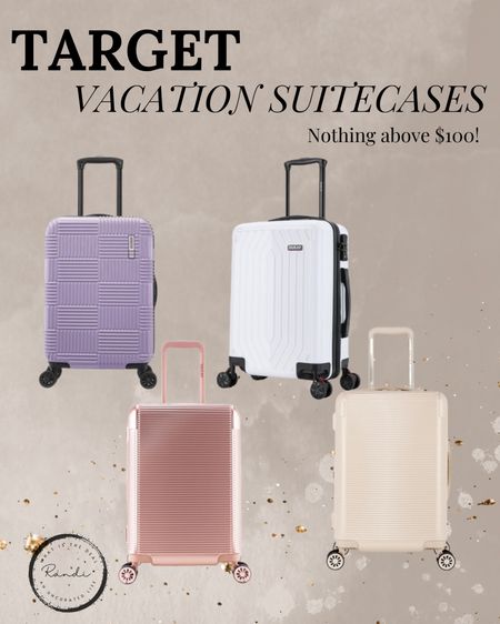 Who’s ready to pack their suitecases? I know alot of these thangs are SUPER EXPENSIVE, so i found some on target that are cute, AND also all below 100 buckaroos!

#LTKtravel #LTKunder100 #LTKFind