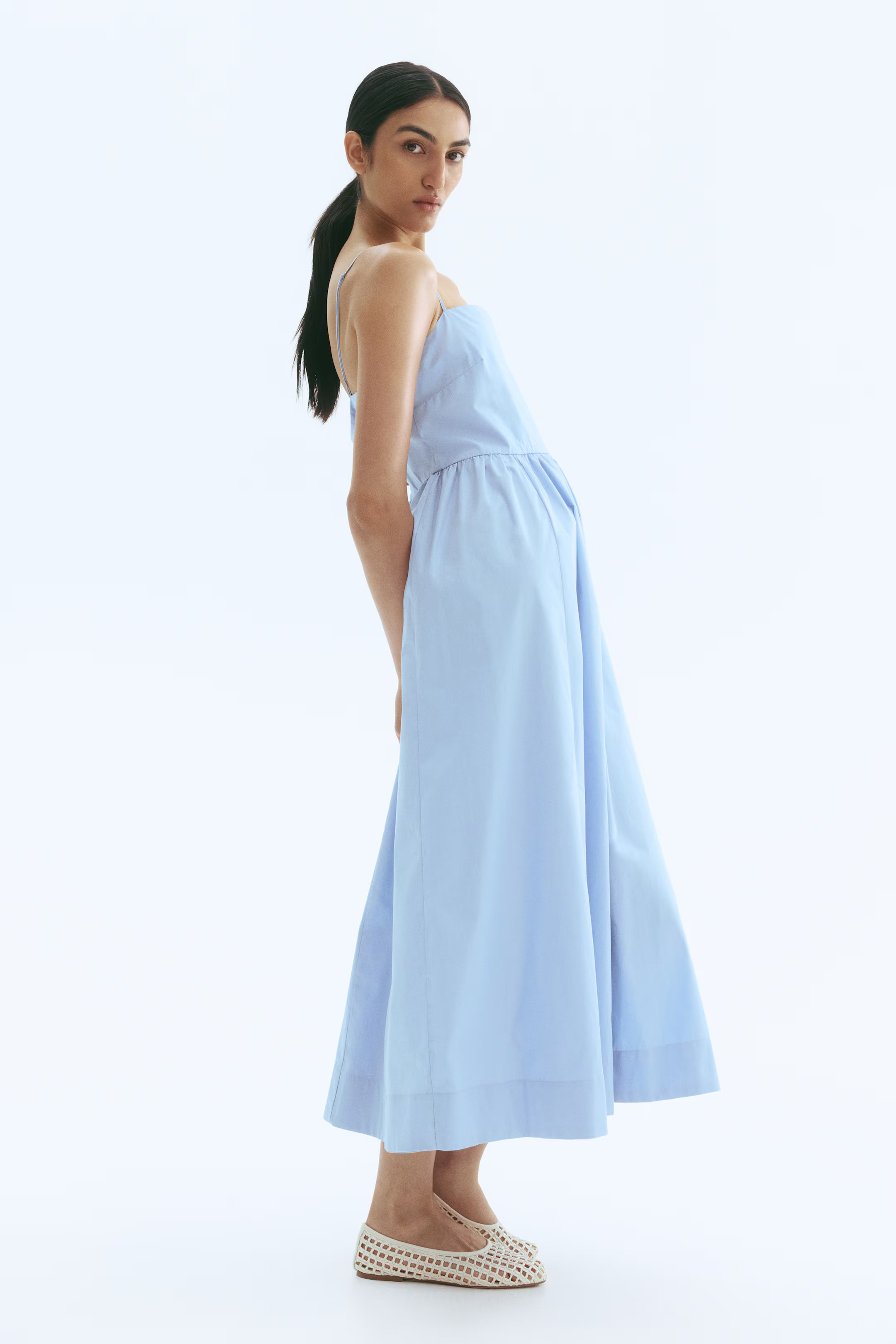 Cotton strappy dress | H&M (US + CA)