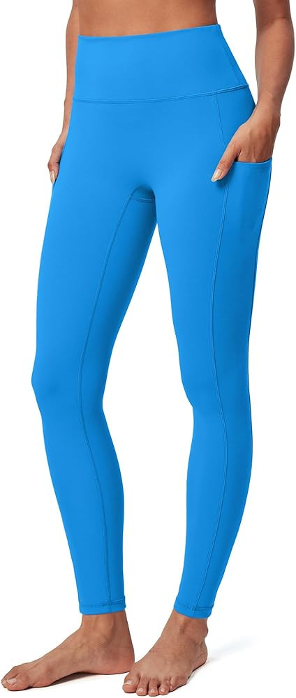 IUGA Compression Leggings for Women Tummy Control No Front Seam Leggings with Pockets High Waiste... | Amazon (US)