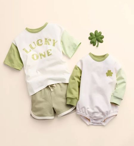 St Patties Day Outfits for baby + toddler 

#LTKbaby #LTKfamily #LTKkids