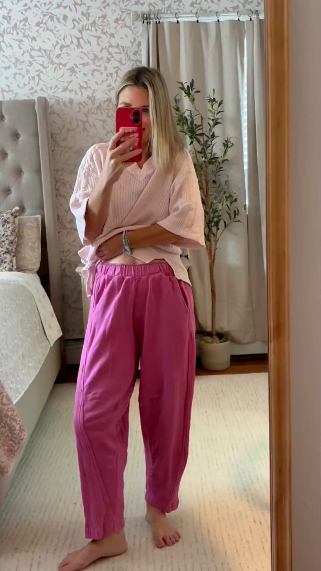 These sweatpants come in petite sizing!!! Love them- cozy barrel sweatpants! 

Waffle tee feels sooo soft!

#LTKootd #LTKmomlife #LTKmorningroutine