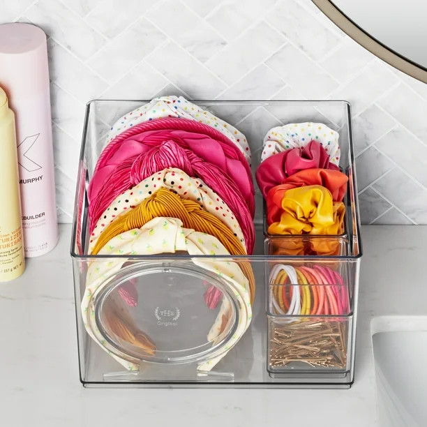 The Home Edit Headband Organizer, Clear Plastic Storage System - Walmart.com | Walmart (US)