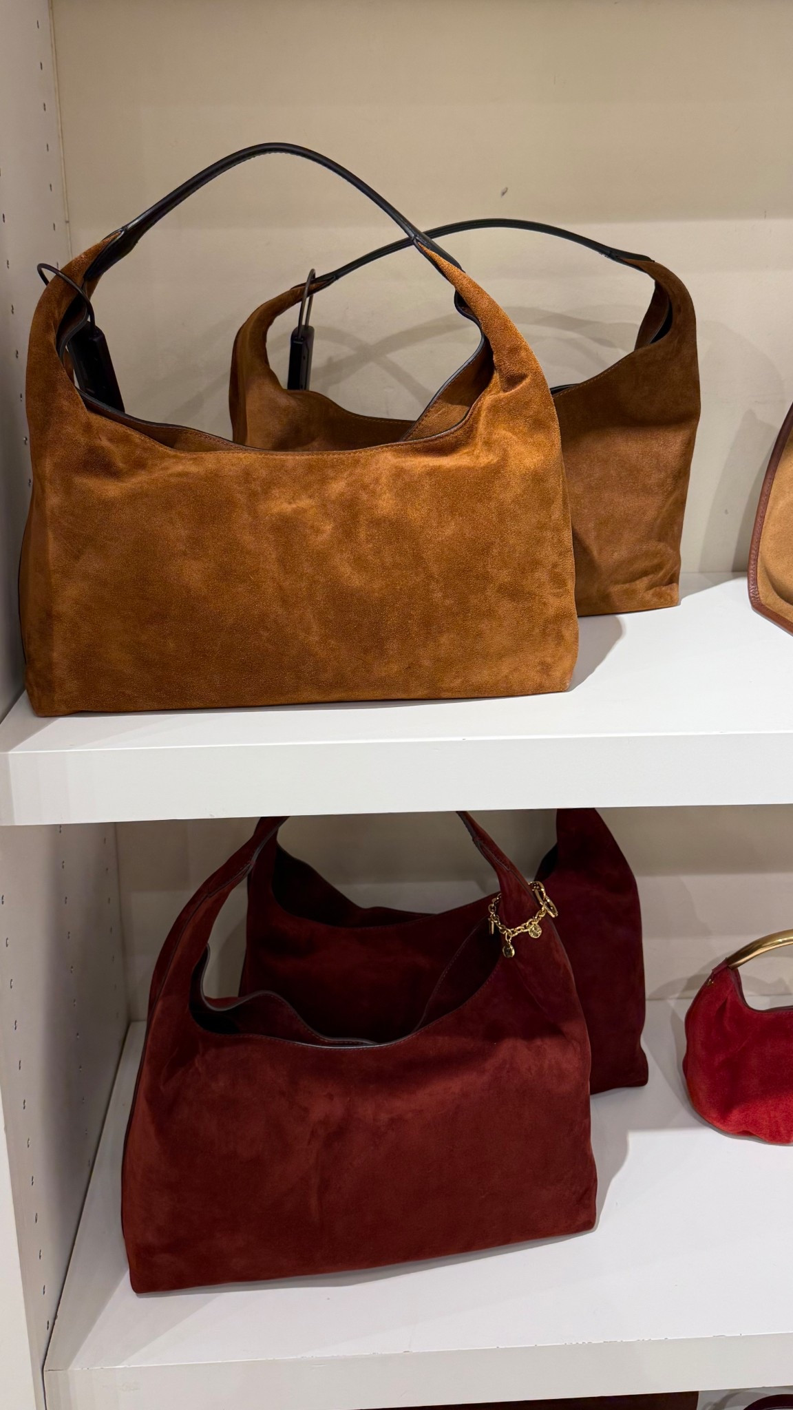 Suede bag
Madewell bag