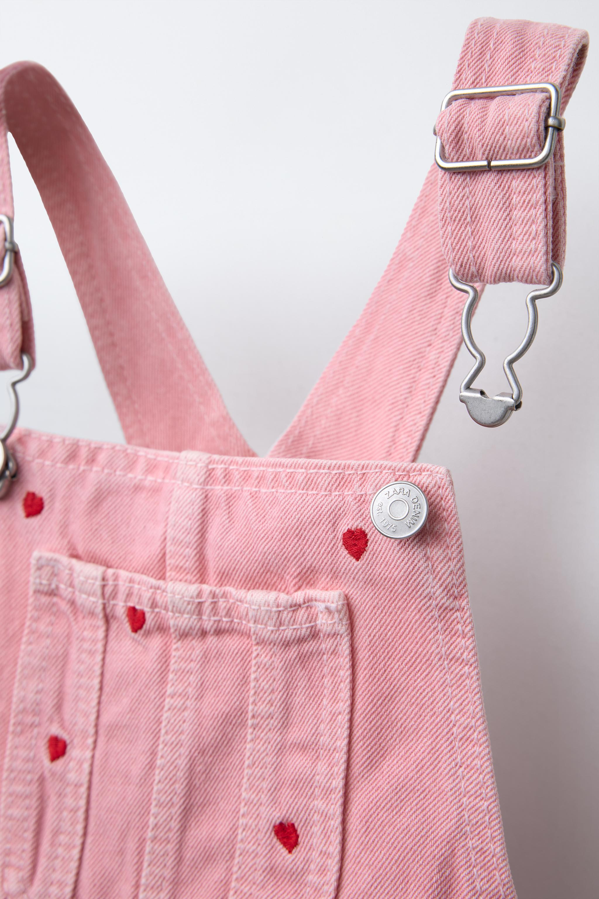 HEART TWILL OVERALLS | Zara US