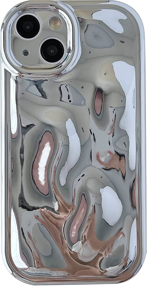 Caseative Cute Water Ripple Shape Chrome Plating Electroplated Camera Lens Protection Soft Compat... | Amazon (US)