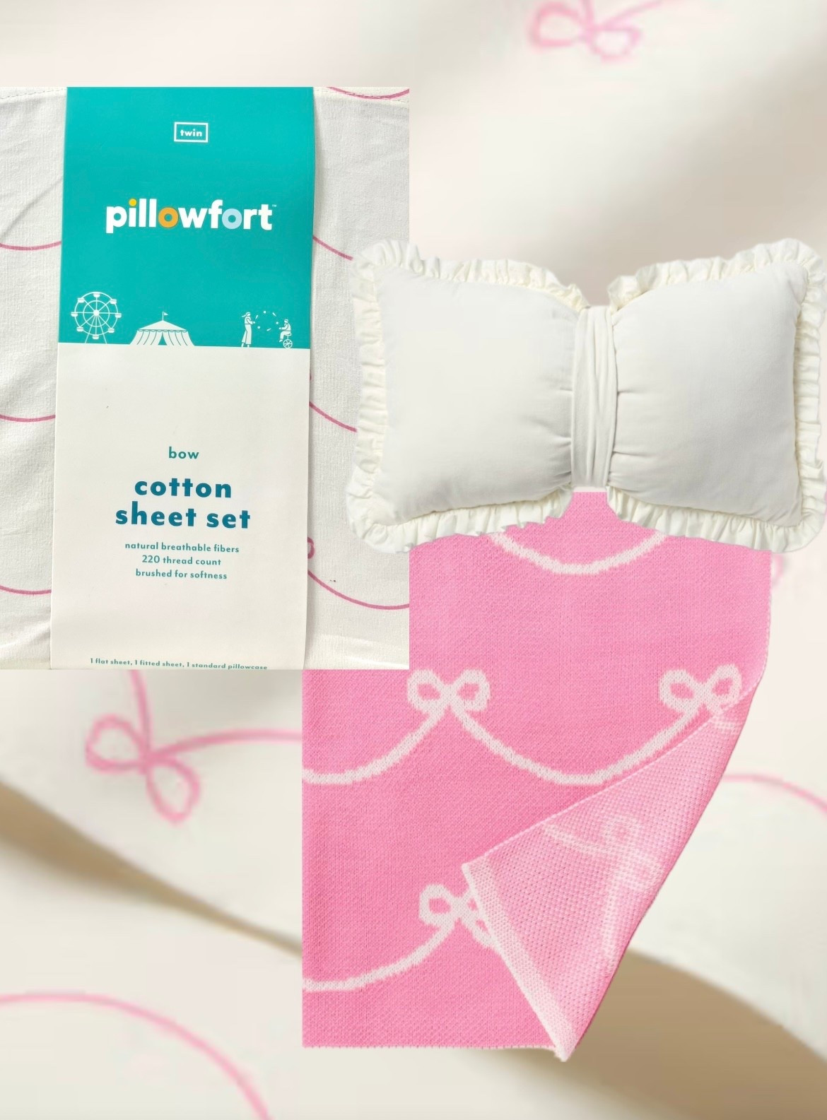 Sweet Bow Bedding 🎀
… how cute are these bow-bedecked sheets set, blanket and pillow!?!

#LTKKids #LTKHome #LTKFamily