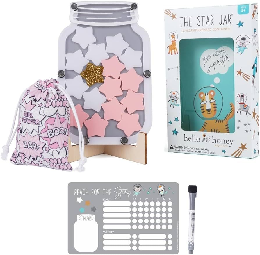 The Original Star Jar- Star Jar Reward Chart for Kids, Star Chart for Potty Training, Chore Chart... | Amazon (US)