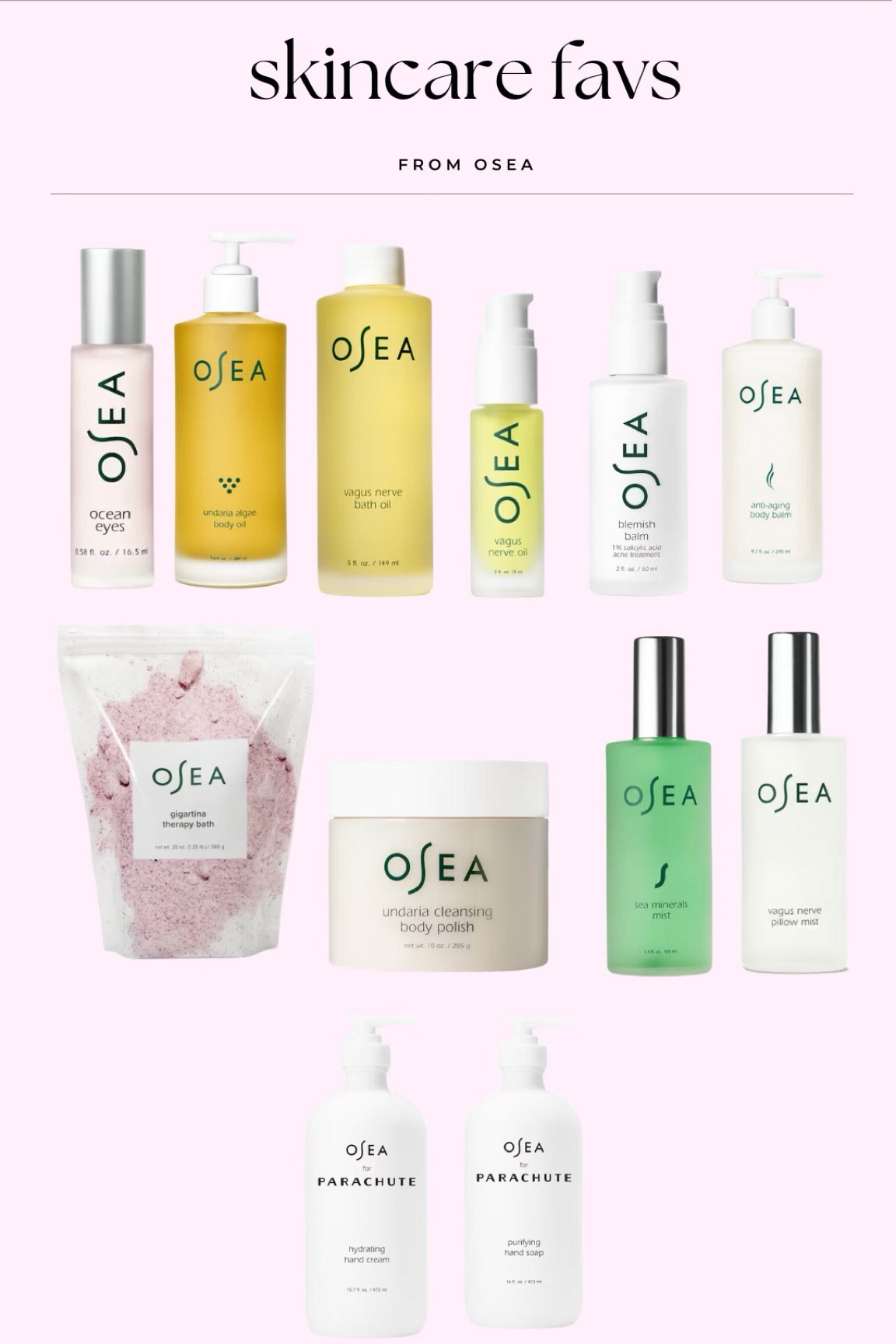 Skincare favs from osea

#LTKFindsUnder100 #LTKTravel #LTKBeauty