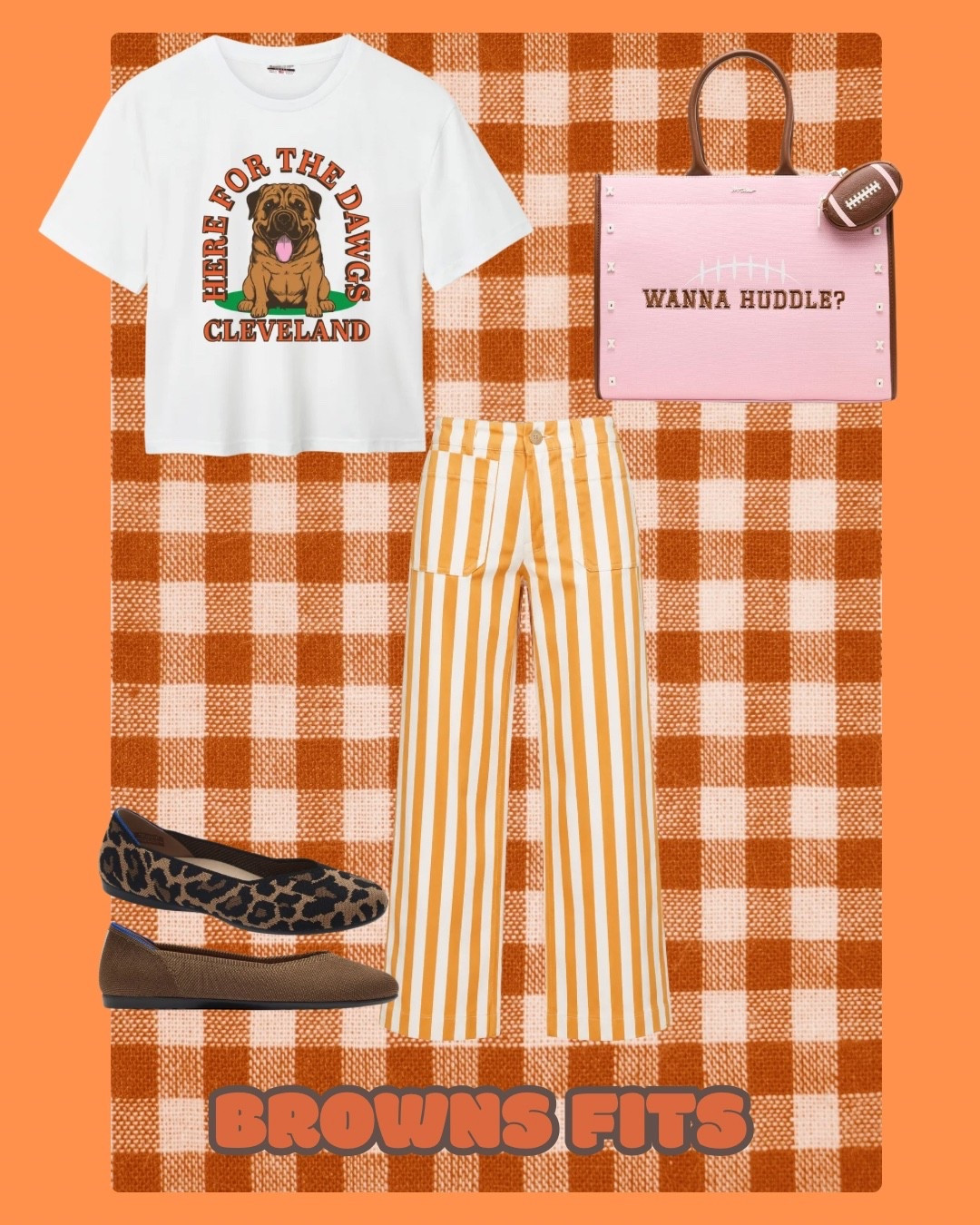Shirt is from Where I’m From! How cute is all of this? Go Browns!

#LTKSeasonal #LTKMidsize