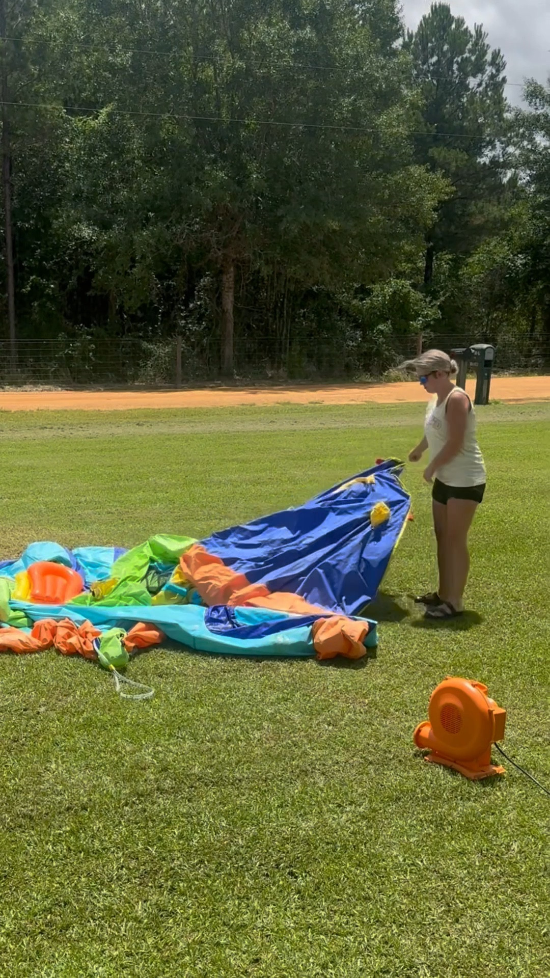 3 days of rain + one determined mom = backyard waterpark 🛝☀️

Tagged some similar below! 

#LTKSwim #LTKSummerEdit #LTKSeasonal