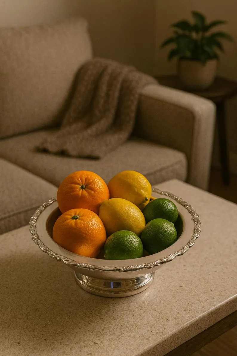 Vintage Silver-Plated Bowl - Elegant Table Decor Piece | Etsy (US)