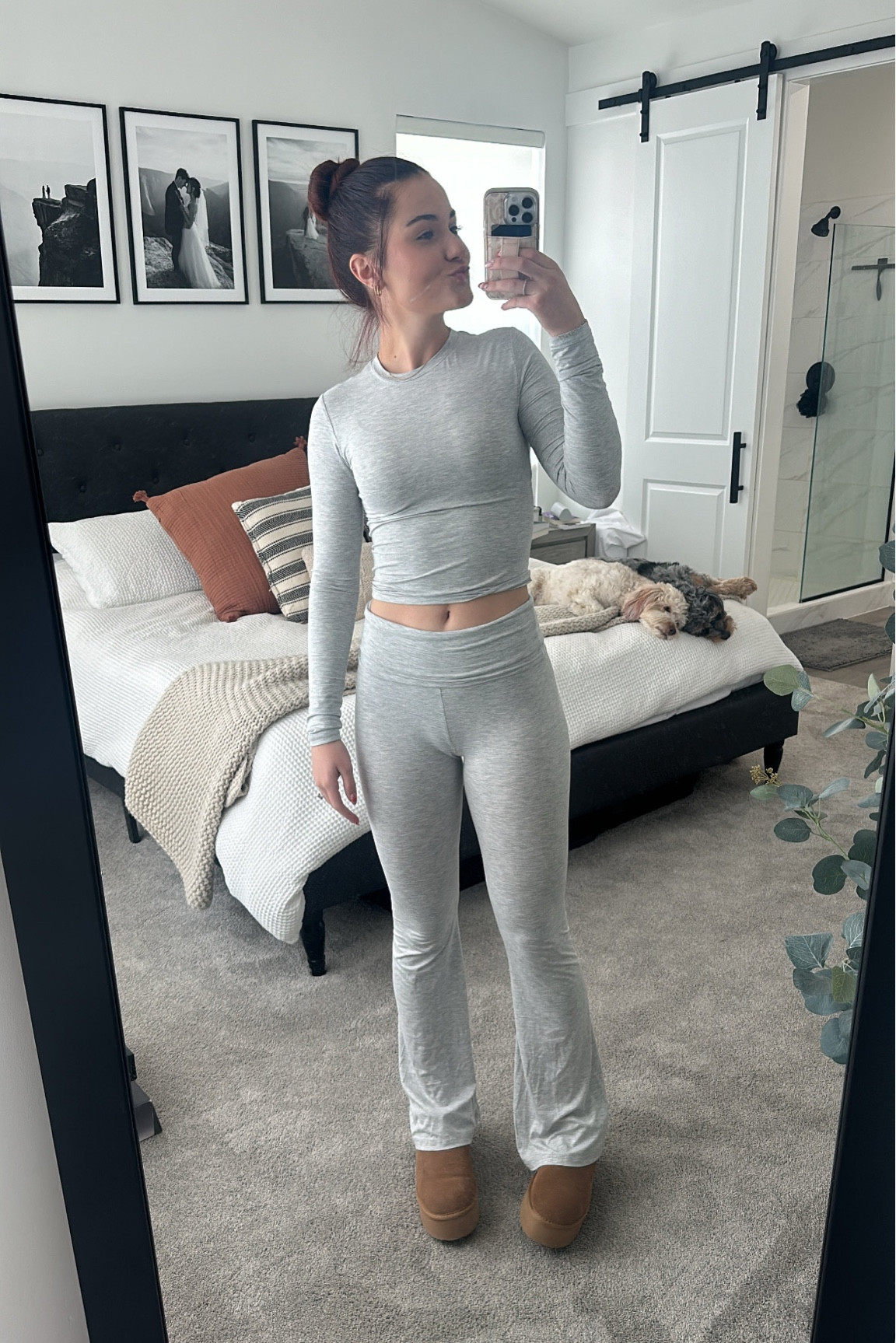 wearing a size small in this skims set dupe!

#LTKstyletip #LTKfindsunder50