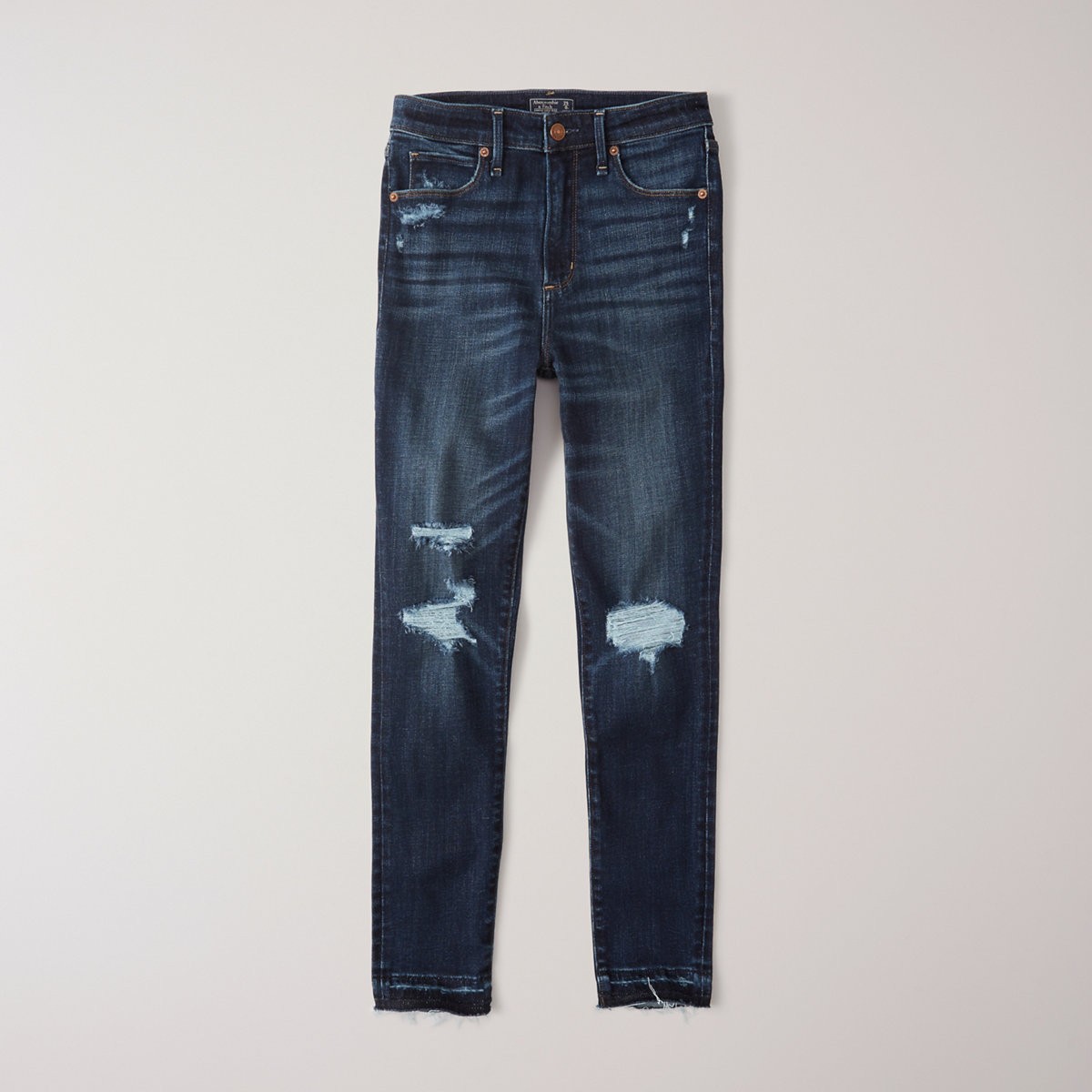 High Rise Ankle Jeans | Abercrombie & Fitch US & UK