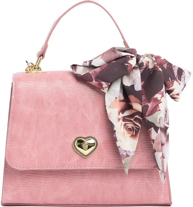 Floral Lattice Print Top Handle Crossbody Bag | Nordstrom Rack