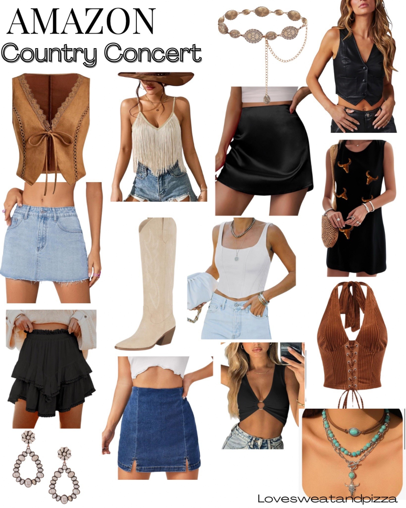 Amazon country concert outfits. Country style. Country outfit. Western outfit. Western style. Cowboy boots. Country dress. Cowboy style. Nashville outfit. Fall country confers under $50

#LTKStyleTip #LTKFindsUnder50 #LTKParties
