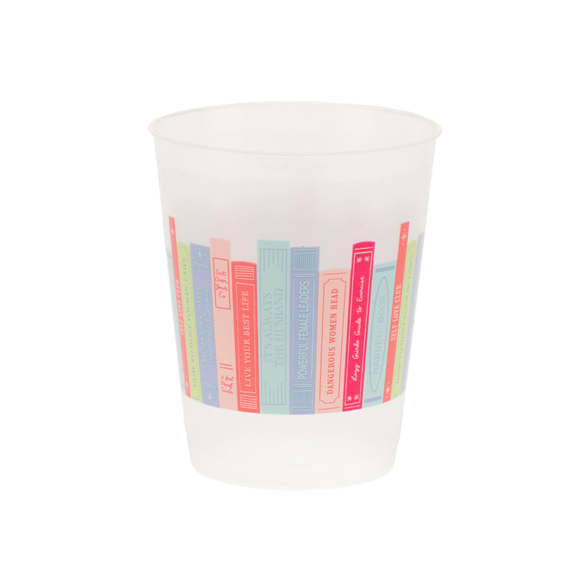 Book Club "Bookshelf" Flex Cups | Jollity & CO.