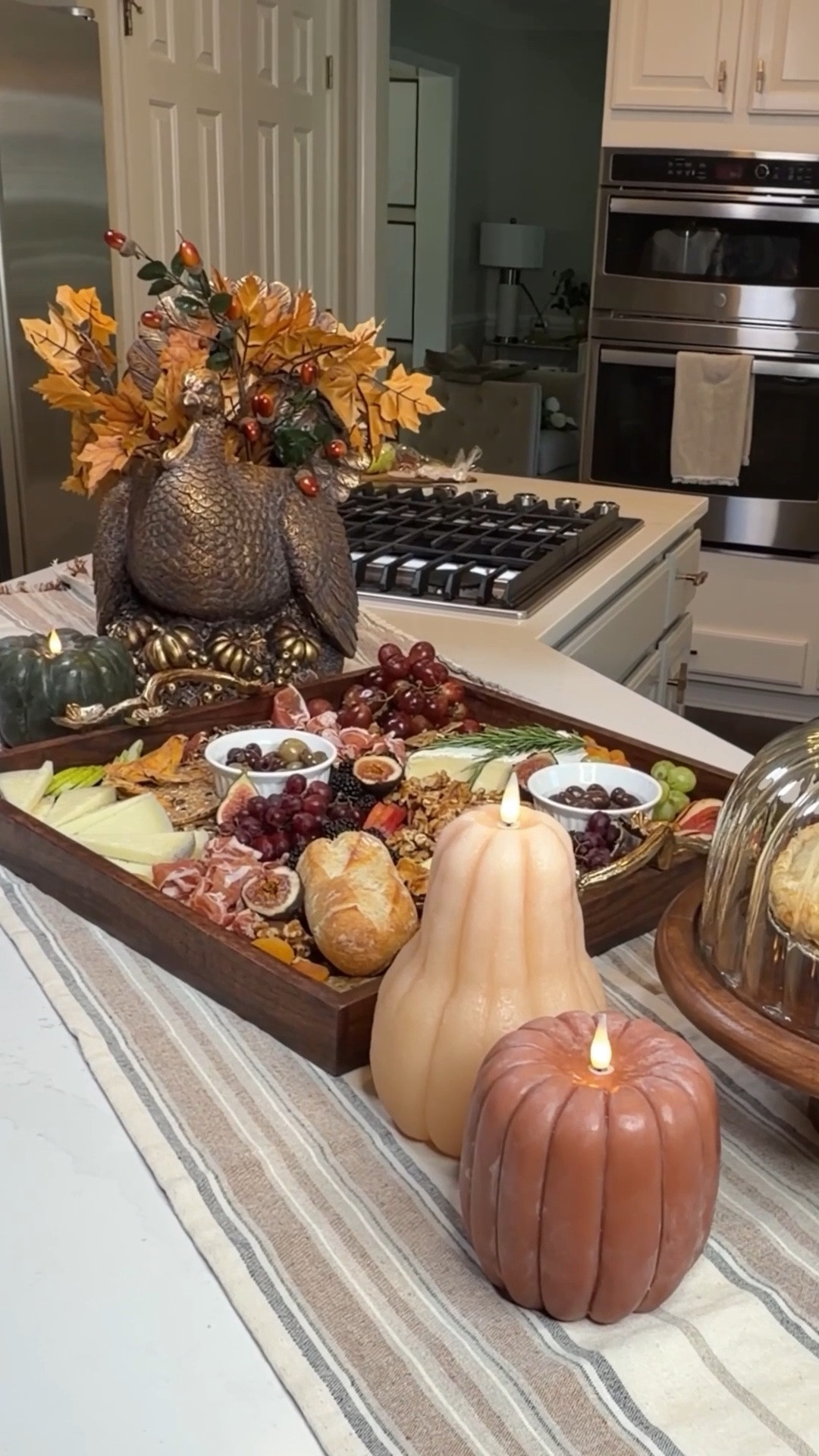 Fall entertaining starts in the heart of the home. 🍂 I’m styling my kitchen island with favorites from my NEW @simplystunning_byjaninegraff Fall Collection on @QVC—made for beautiful hosting, decorating and gathering.

#LTKHome #LTKSeasonal #LTKfoodie