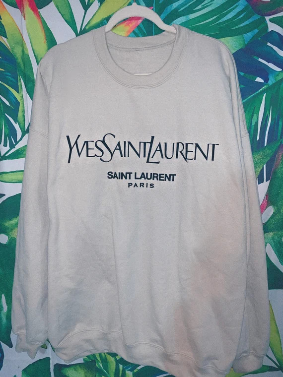 YSL Crewneck (dupe) | Etsy (US)