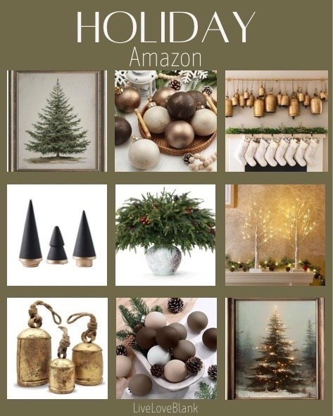 Holiday decor from Amazon 
Home decor 


#LTKSeasonal #LTKHome #LTKStyleTip