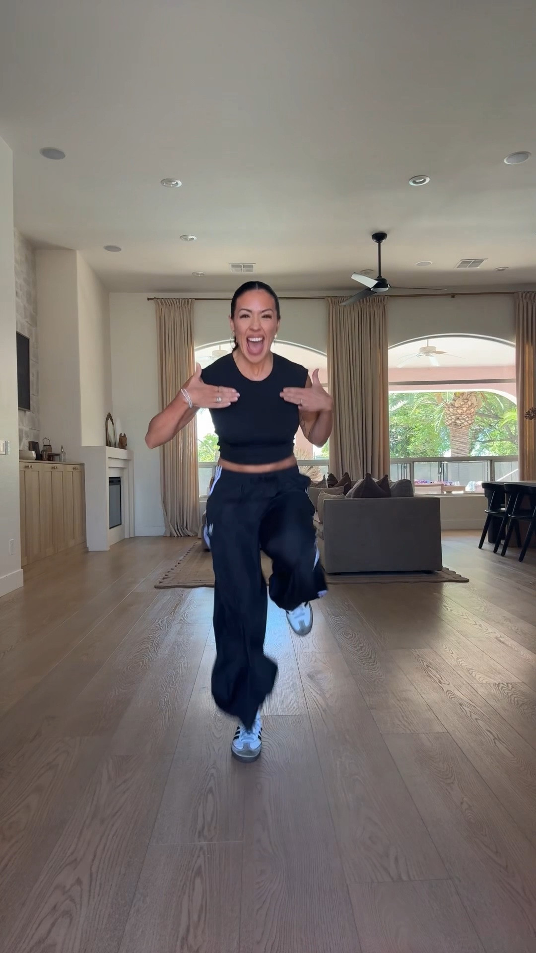 She’s backkkkk! Sharing my outfit from this dance reel! 
Amazon active top size small 
@adidas wide leg pants size XS 
Adidas samba

#LTKActive #LTKSeasonal #LTKdayinmylife