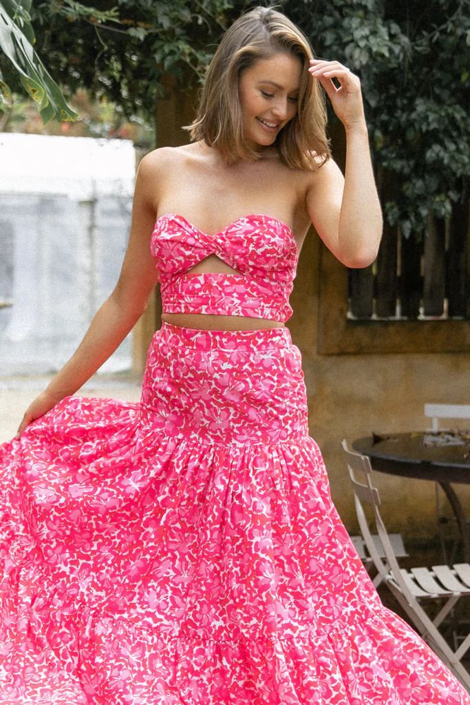 Petunia Top - Pink Floral | Petal & Pup (US)