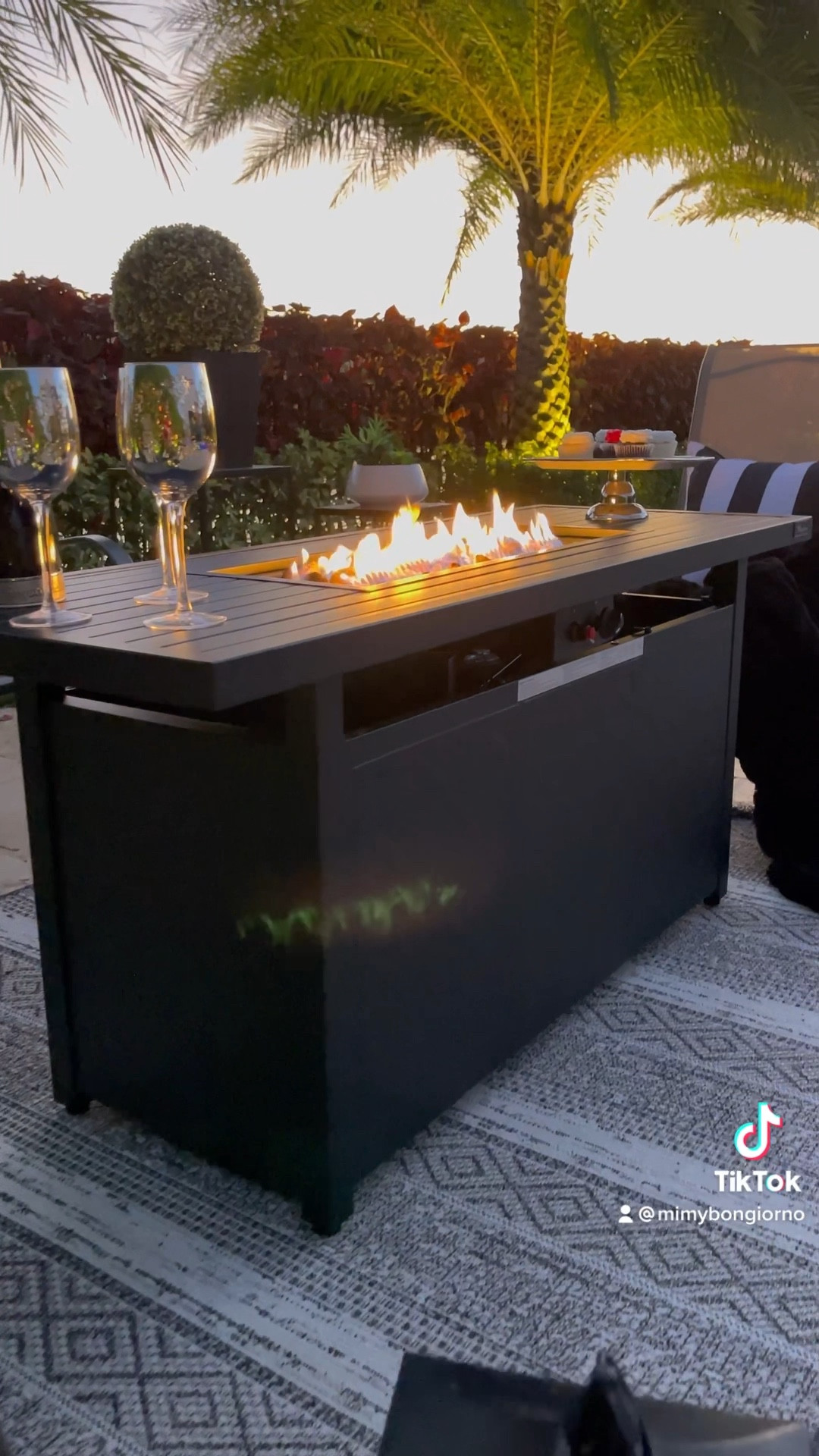 Styling my gas fire pit.

#LTKhome #LTKstyletip
