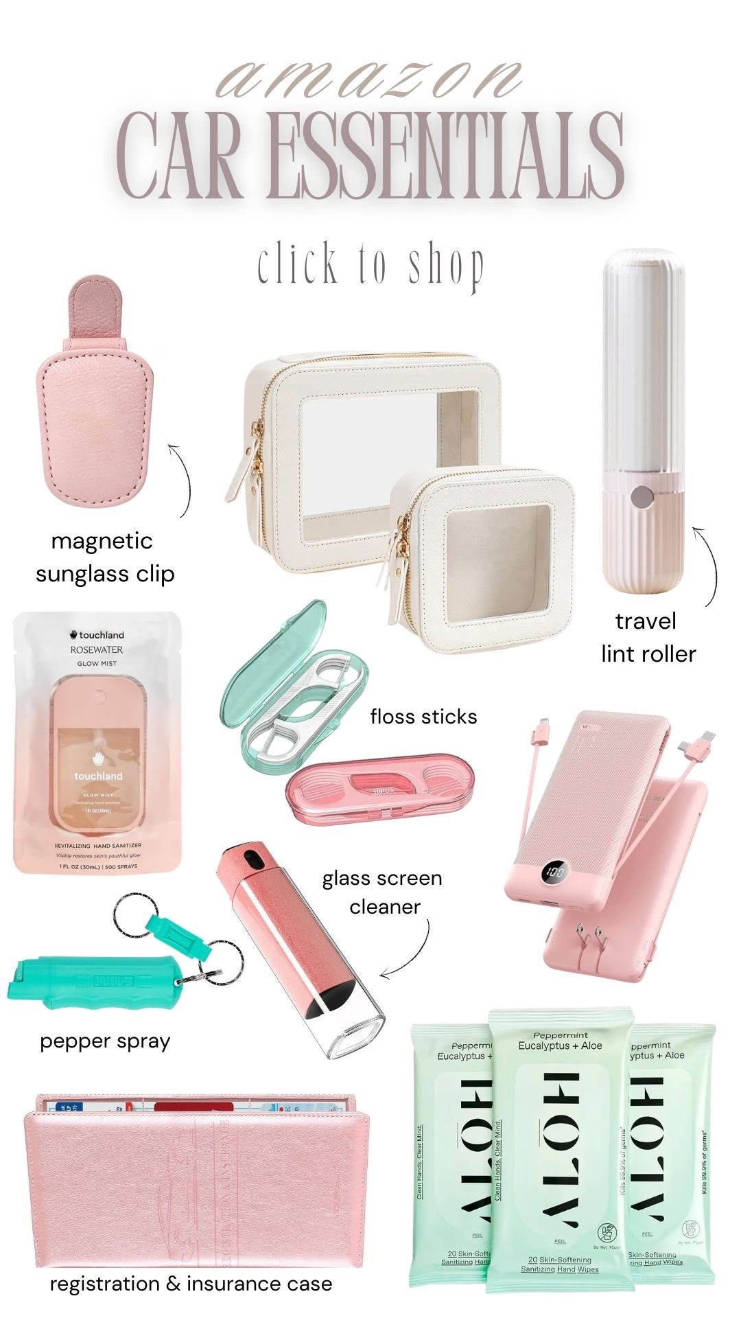 🚗 Amazon car essentials 🎀

✨

#amazonfinds #caressentials #carorganization #amazonmusthaves #lifeeasier #ltkfinds #amazonfavorites

#LTKBeauty #LTKTravel