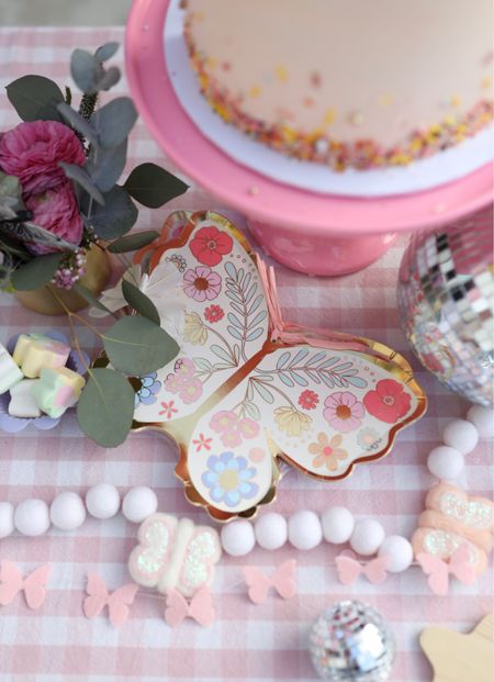 Butterfly plates for kids birthday party! Perfect for a spring themed birthday in the backyard!

#LTKfamily #LTKkids #LTKparties
