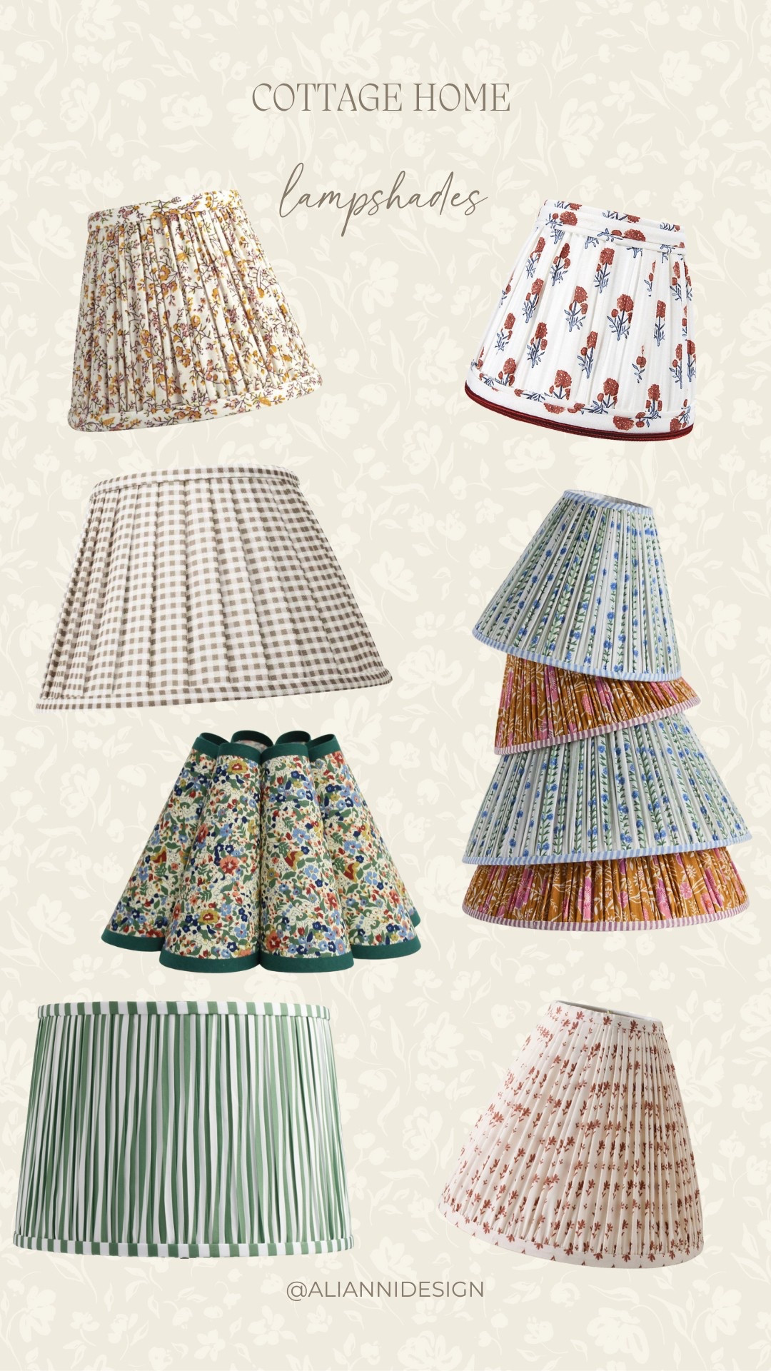 Cottagecore lampshades! Adding a little pattern has never been so fun 👏🏻💡🦢

#LTKHome #LTKStyleTip