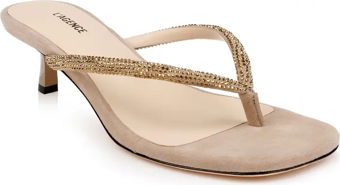 L'AGENCE Hortense Kitten Heel Sandal (Women) | Nordstrom | Nordstrom