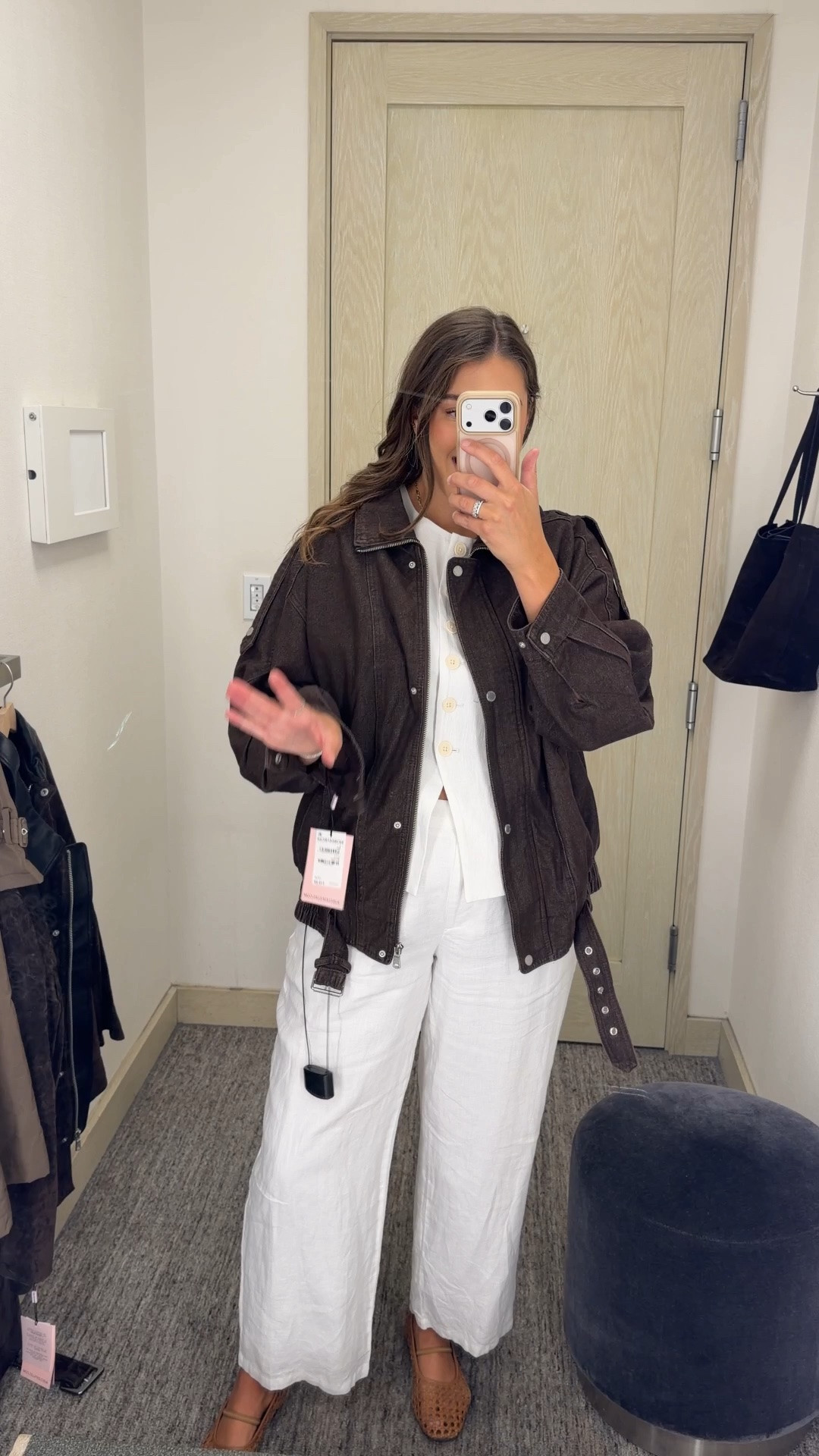 Nordstrom Anniversary Sale find brown cropped jacket

#LTKSeasonal #LTKMidsize #LTKTall